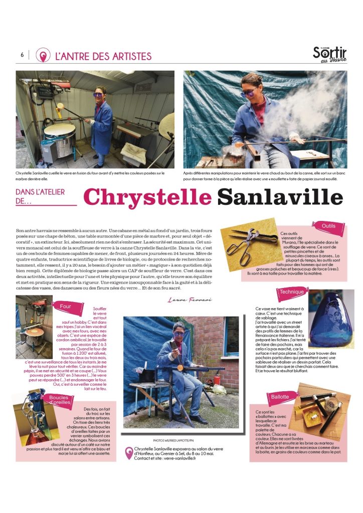 Article de journal Paris Normandie